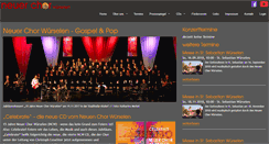 Desktop Screenshot of neuerchor-wuerselen.de
